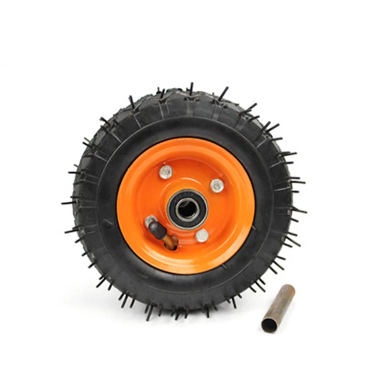 Chinese Factory Direct Sale Caster wheel, Inflatable tire 6x2 trolley tyre