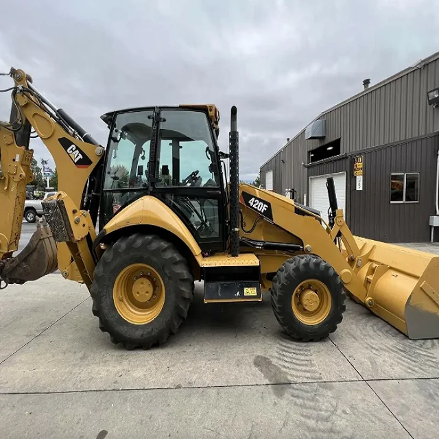 Экскаватор-погрузчик Caterpillar 420F импортный 4x4 экскаватор-погрузчик гусеничный экскаватор погрузчик