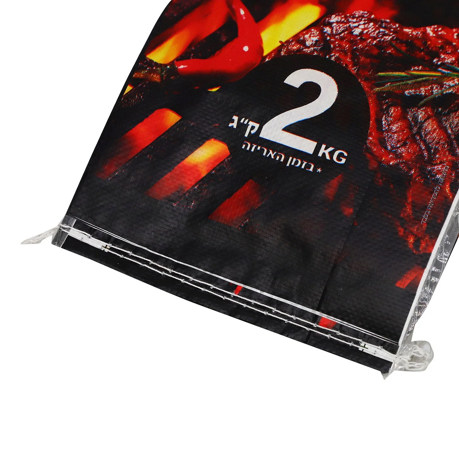 Customized BOPP  Packaging Bag with Handle for Charcoal, Pellets, Biofuels, Chemical, Mortar, Rice, Flour, Feed, Building