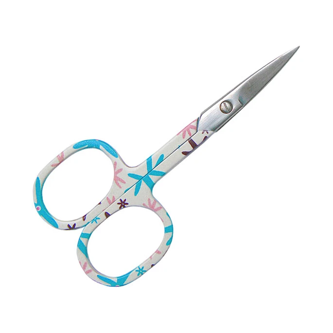 Stainless Steel Sewing Craft Embroidery Scissors in color handle Best quality in low price Supplier from Sialkot Pakistan