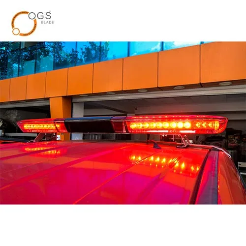 Led Lightbar For Ambulance Security Fire Truck Emergency Vehicles  9/30 Volt DC Fixed Mounted Light Bar 3 W Leds OGS Electronic