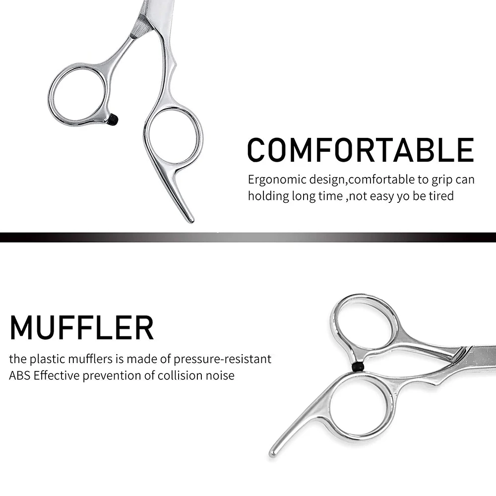 Super Cut Barber Hair Scissors With Durable Sharp Blades Mirror Finish Gold Screw Salon Hairdressing Scissors
