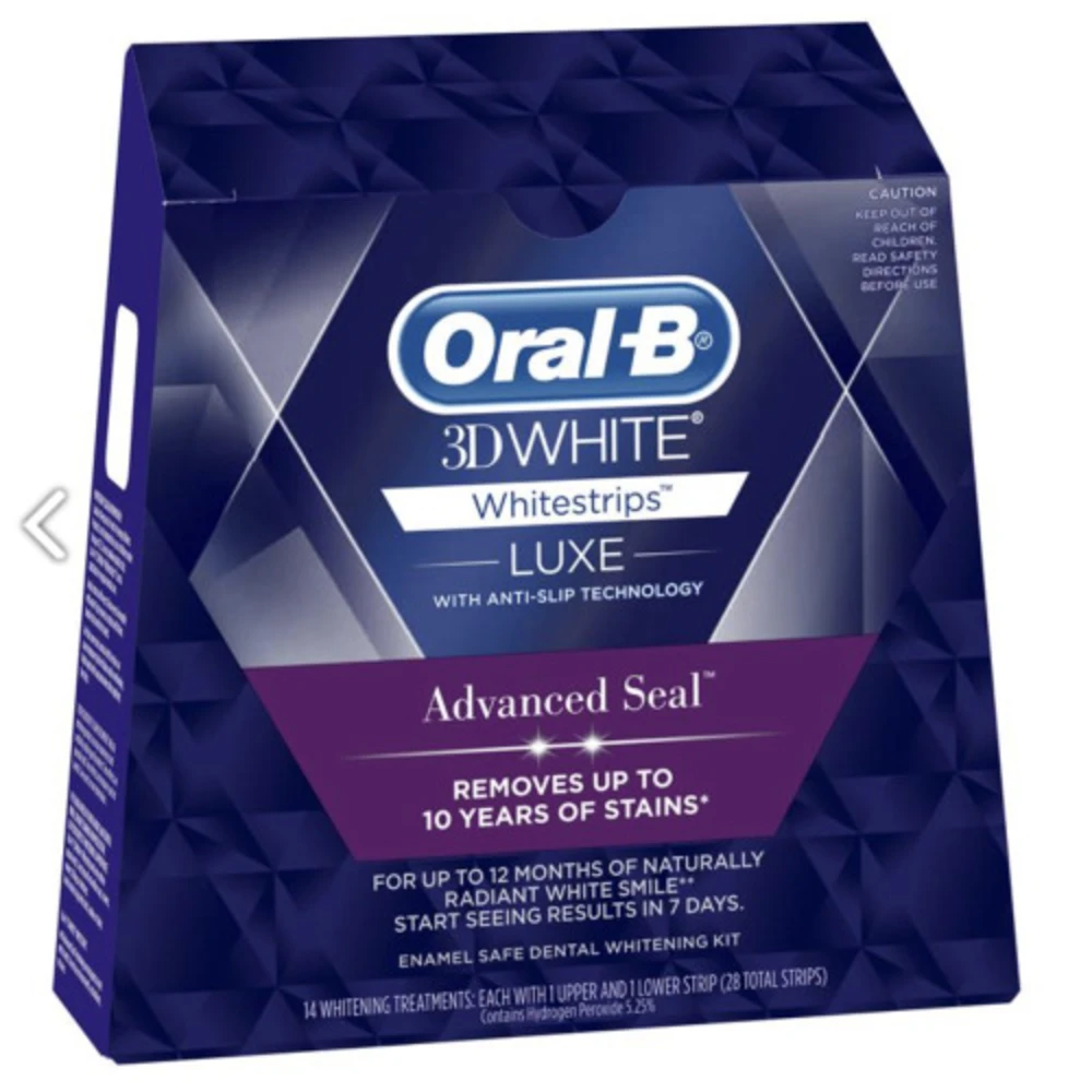 Oral-B - 3D White Luxe Advanced Seal 14 Teeth Whitening Treatments