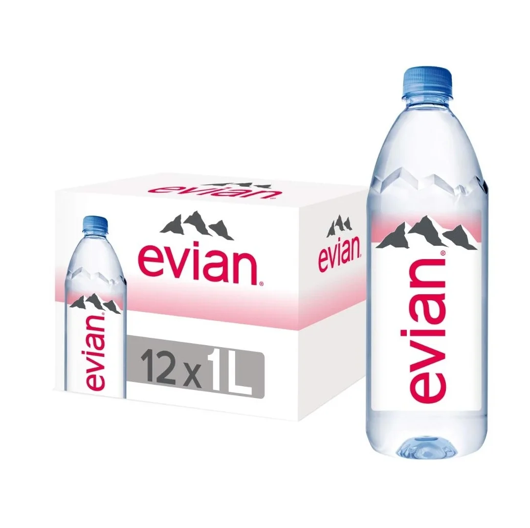Оригинальная минеральная натуральная пружинная вода Evian по низкой оптовой цене