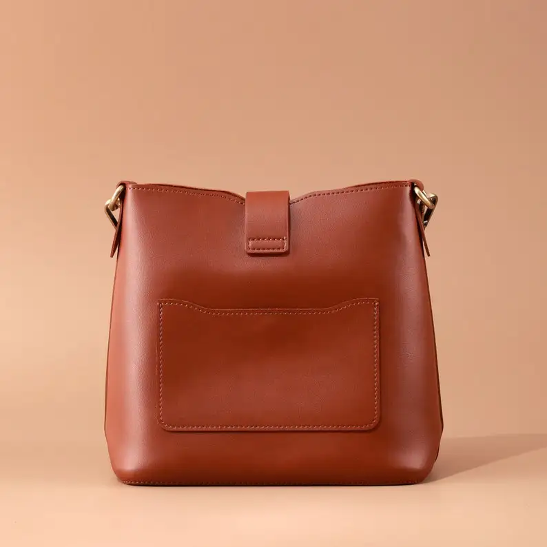 Genuine Leather Cross Body Sling Cowhide soft leather handbag bag for women, OEM product Full Customization available