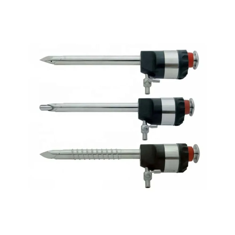 Laparoscopic trocars reusable 5mm 10mm laparoscopy magnetic trocar set