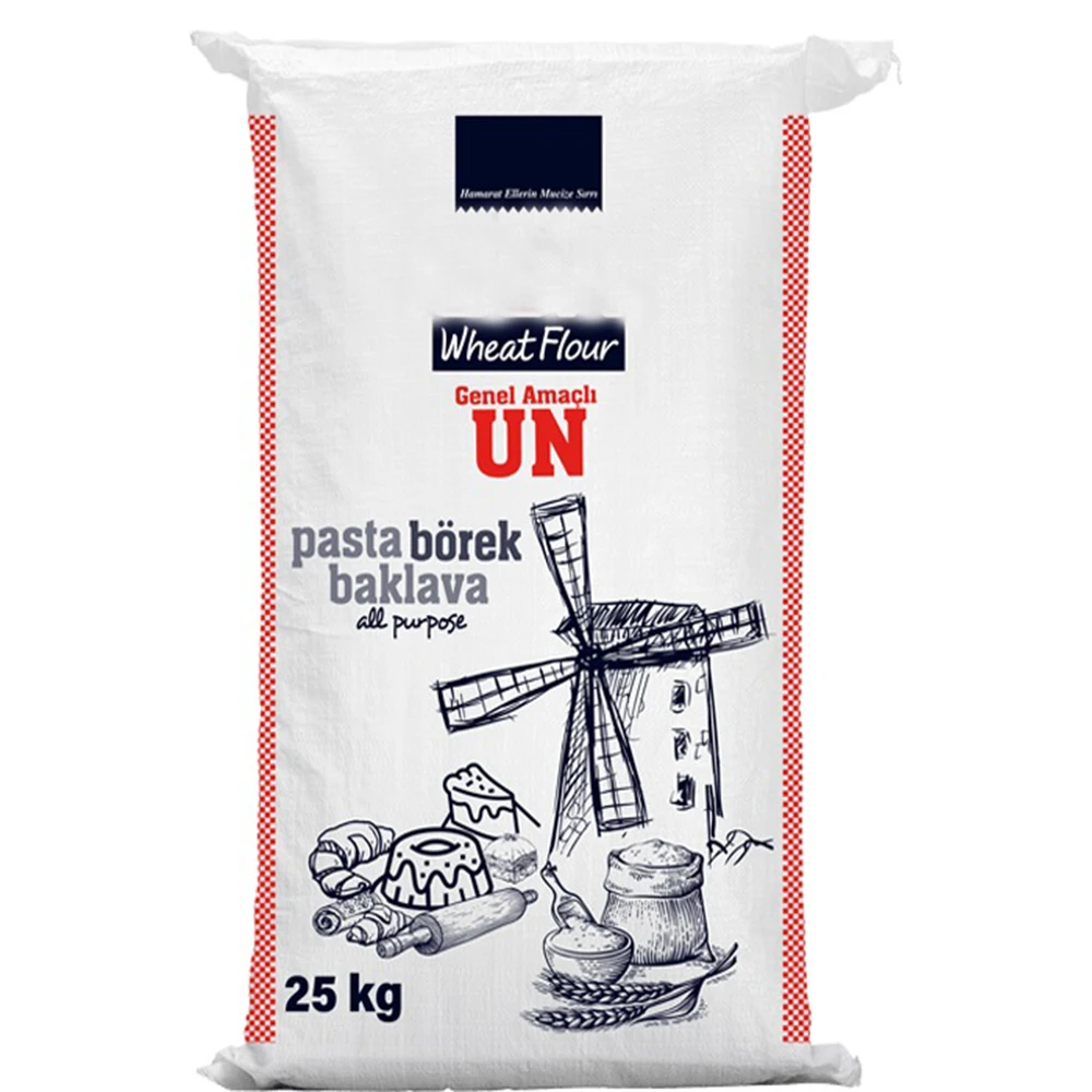 Turkey All-purpose Wheat Flour Of The Highest Grade 25 kg Bag Organic Natural Non GMO White Wheat Flour Cooking Flour