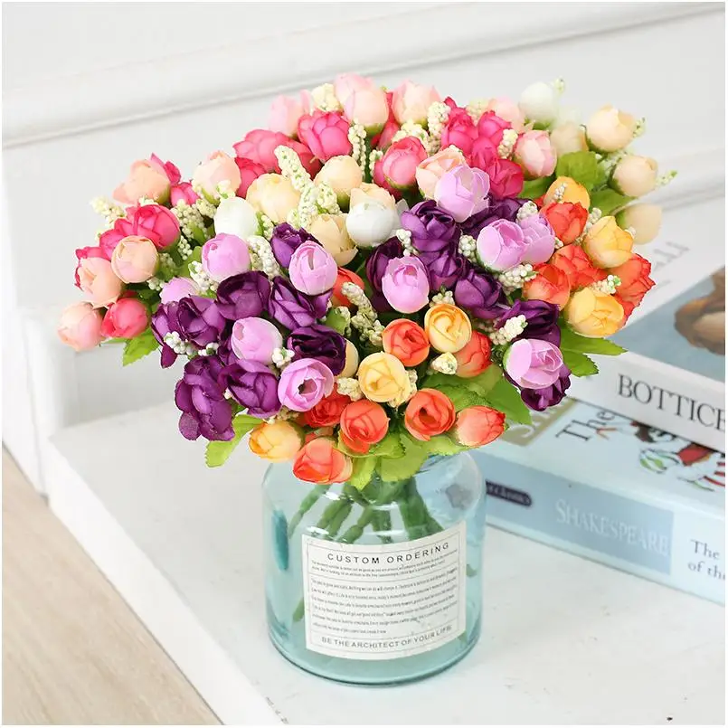 Artificial Plants Eco Friendly Ficus Good Quality Environmental Protection Fake Flower Set Combination Artificial Green Plant