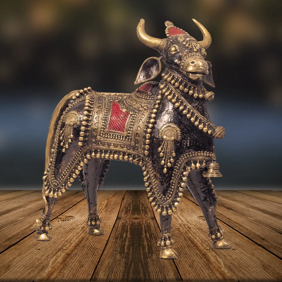 Colour Nandi , Dhokra art , Hand Craft