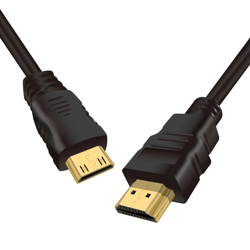 SIPU Customizable  MINI HDMI To HDM converter cable 1m 1.5m 2m 3m 5m support 1080P 4K  Mini HDMI cable