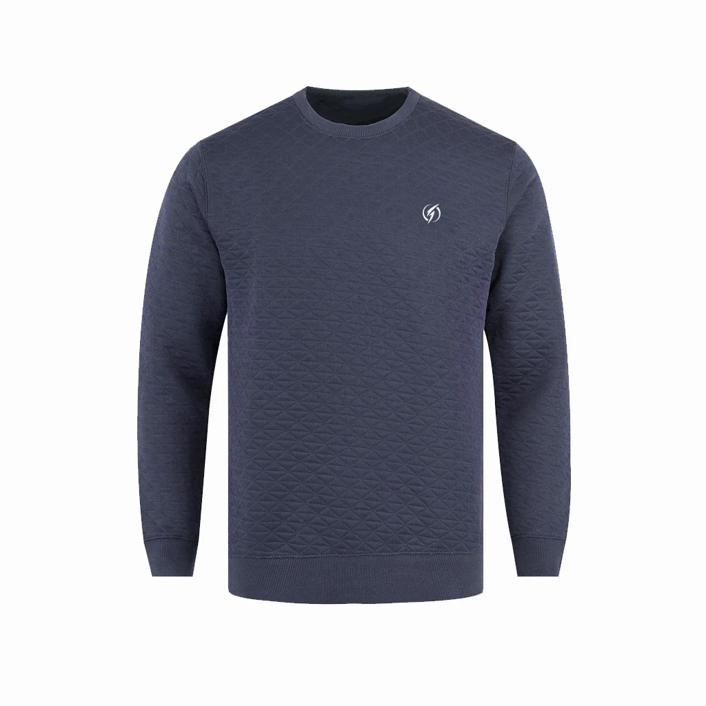 350 Gsm 100% Cotton O-neck Blank Long sleeve Sweatshirt customize Design Sweatshirt Fashion casual Sweatshirt For Mens