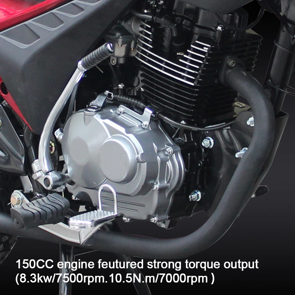 haojun Factory Price Cheap 150cc Motorcycle  Gasoline Motorcycle 125cc chopper motorcycle