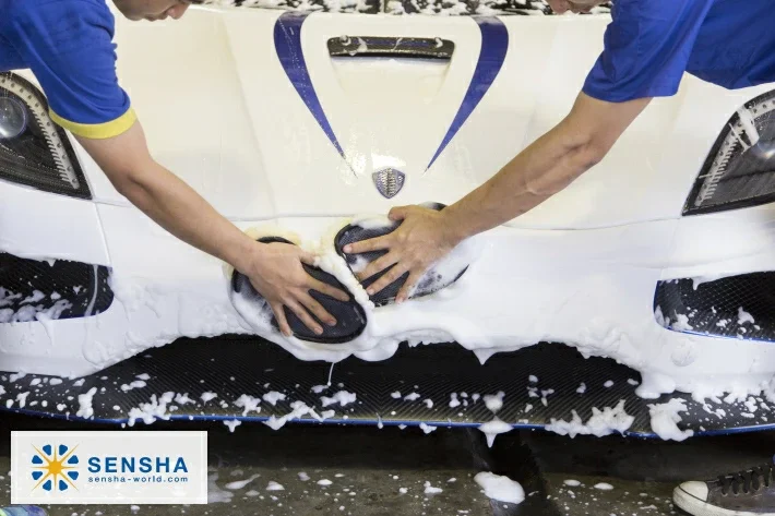 High-foaming cleaner air tool mounting-type CREAMY FOAM MACHINE with 3 bottle by SENSHA