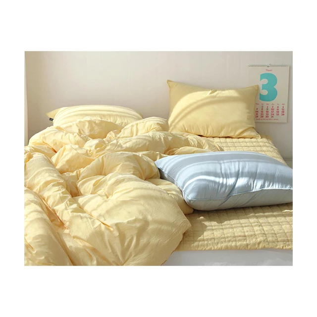 [HABBYnDECO] Pastel Color like Cream and the Softness Felt Shucream Premium 80-Cotton Pigment Washing Bedding Comforter 200x230
