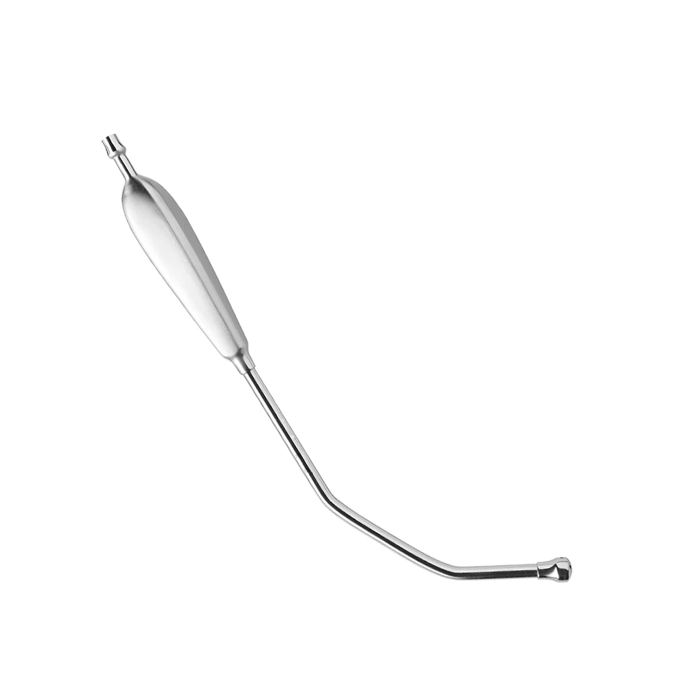 Surgical Grade Suction Instrument 12.5 32cm Working Curved 5mm Tube Hallow Handle Debakey Suction Tube