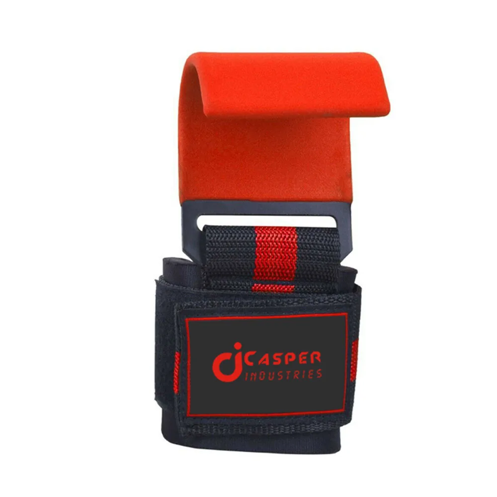 Heavy Duty Neoprene Gym Weight Lifting Hooks for Men and Women Logo Customizable Fitness Training Hook