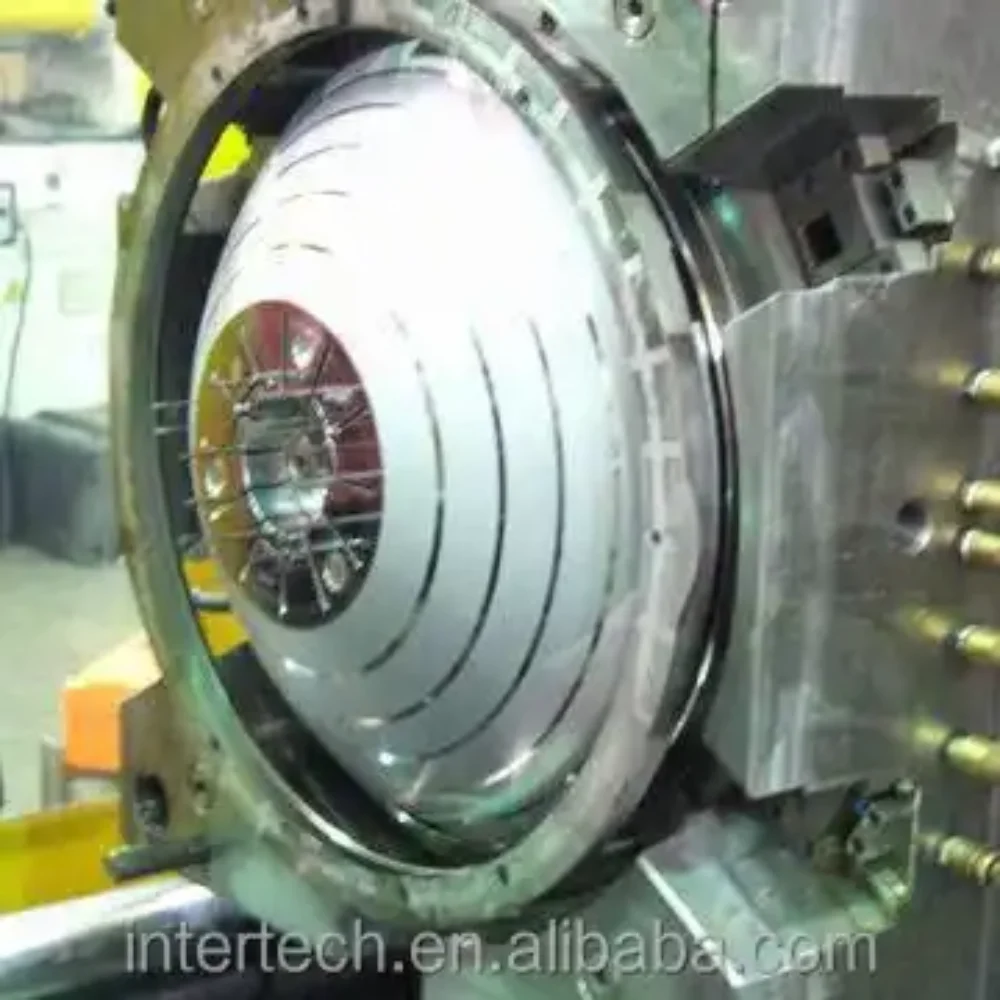 Taiwan-Made Plastic Lens Mold for LED Lights Plastic injection molding for precision LED optic lenses