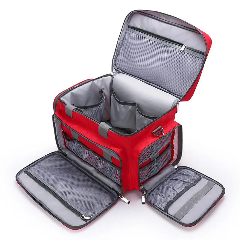 Portable Professional Ambulance rescue Bag outdoor waterproof large first aid kit personalized medical empty tactical first aid