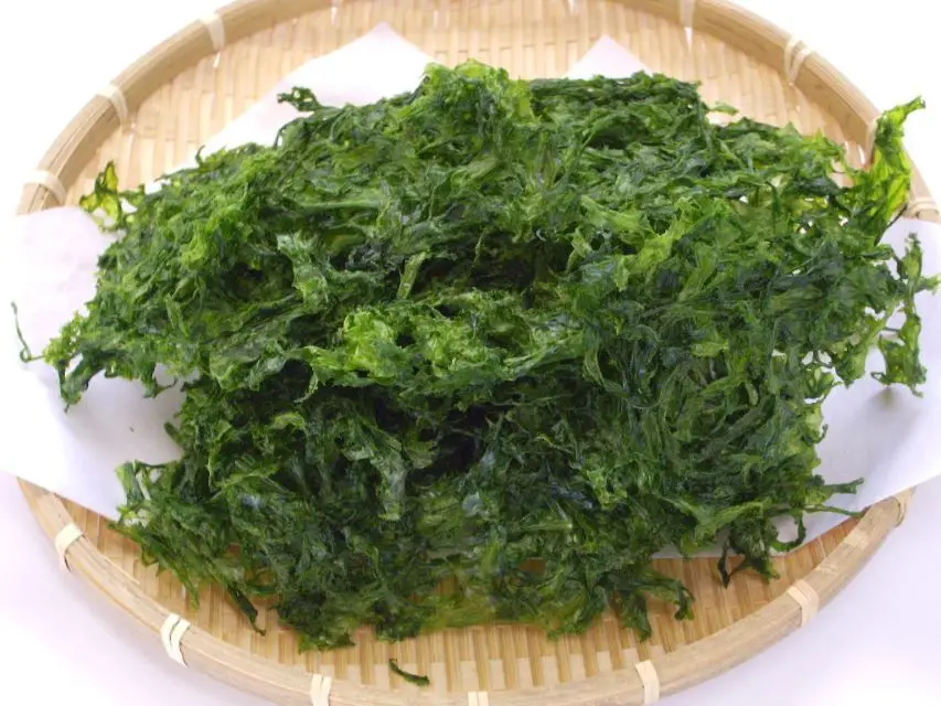 High Grade Aosa Nori Monostroma Nitidum Sea Lettuce Wholesale Japan Food Products