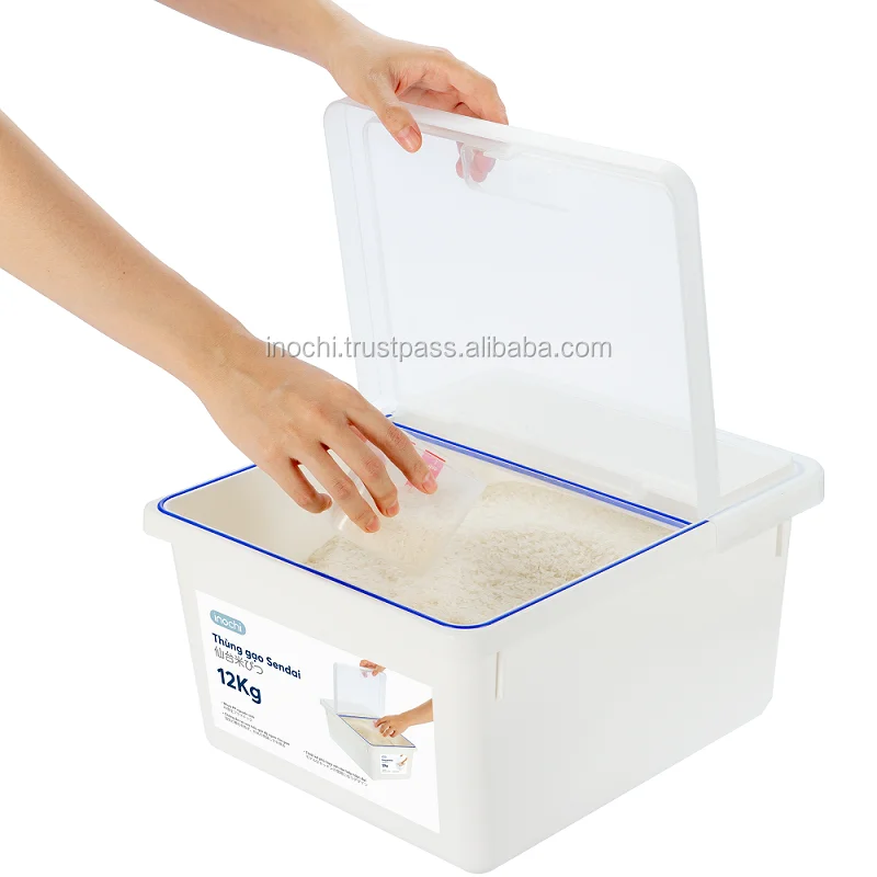 New Arrival For Your Kitchen Space Premium PP plastic Non-BPA Rice Stocker Beans Granolas Organizer
