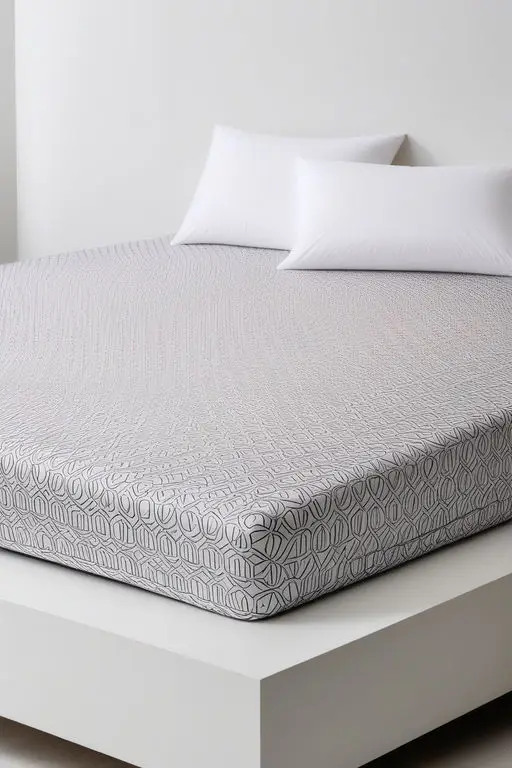 Oeko Tex Certified 100% Cotton Terry Custom Printed Waterproof Mattress and Pillow Protector Elastic Fitted Borders