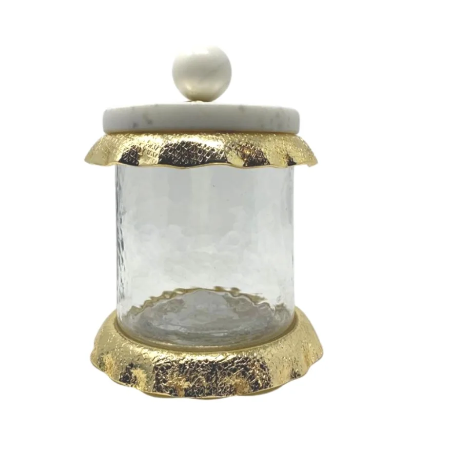 Контейнер ручной работы для бобовых и фруктовых конфет стеклянная банка зеленая хранения специй с герметичной крышкой кухонной посуды