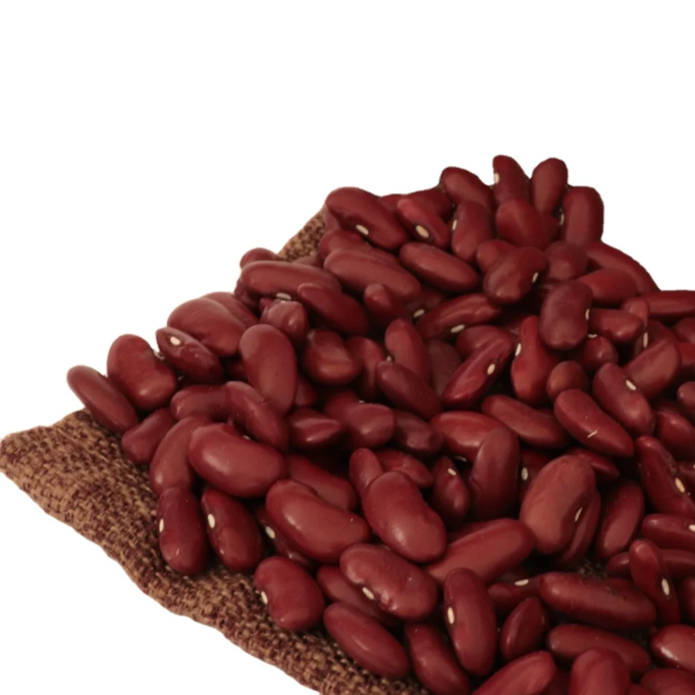 Polished Organic Non-GMO Dark Red Kidney Beans rice and beans red kidney bean
