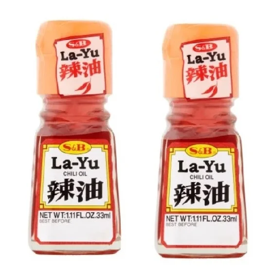 Hot Product Premium Quality Seasonings Condiments Sauce Bottle Packaging Rayu 33ML DC021 Chili Oil From Japan