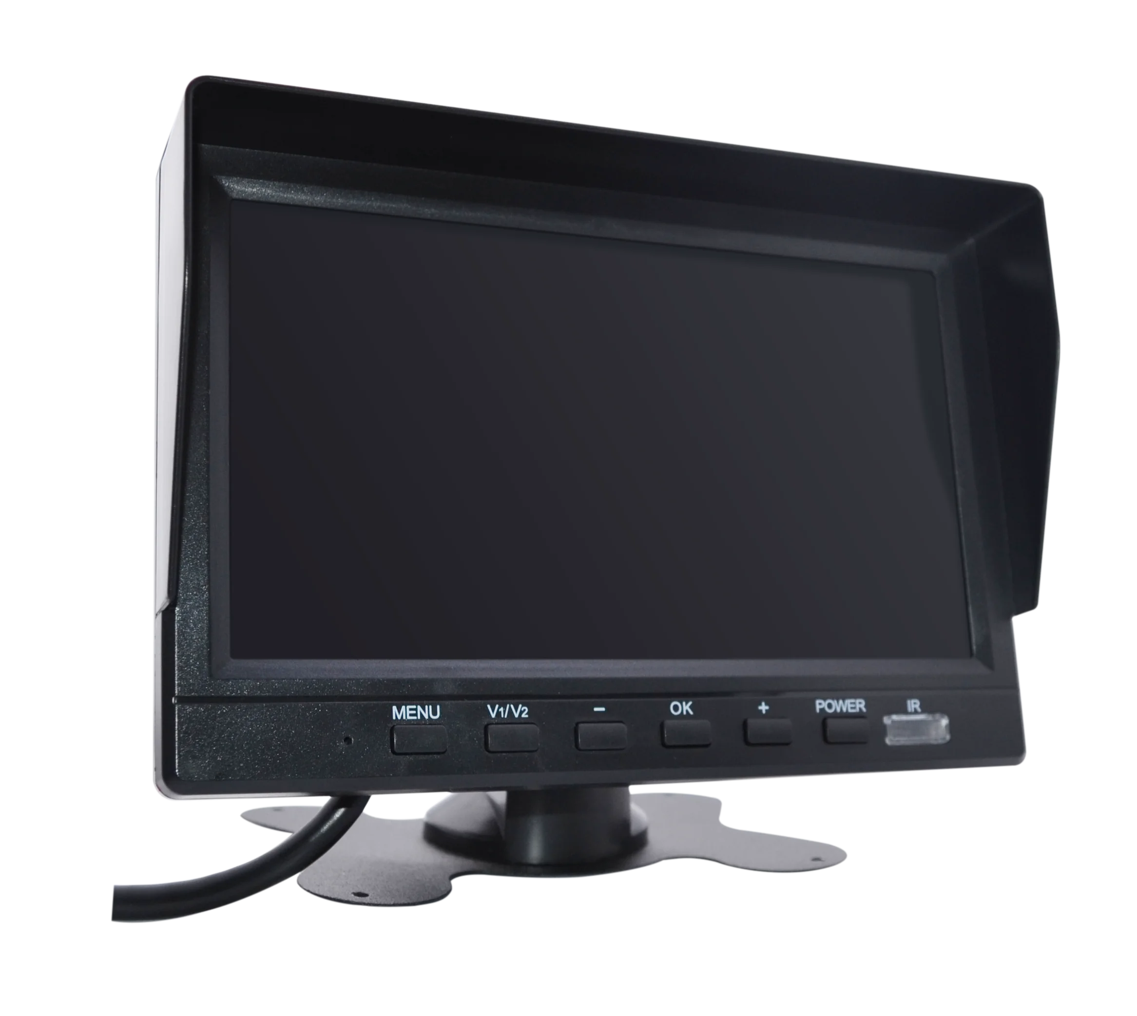 Heavy Truck DVR Monitor 4 Channel 7Inch Screen with 4pcs Camera  Kits CCTV Rear View Monitor Car Bus IR Night