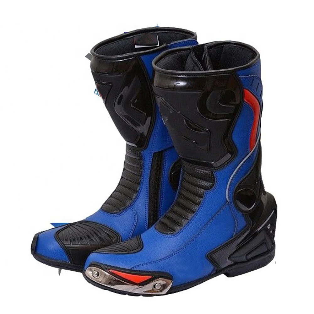 Customized Motorcycle Boots Motocross Racing Boots Men Women Profession Motorbike Men & Woman Racing Motorcycle Shoes Good Price