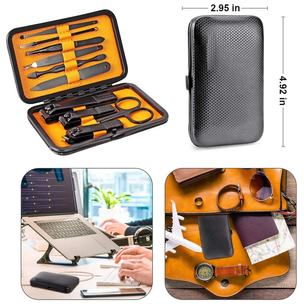 Professional Nail Clippers Kit Pedicure Care Tools Stainless Steel Manicure & Pedicure Kit New Design Manicure Kit OEM