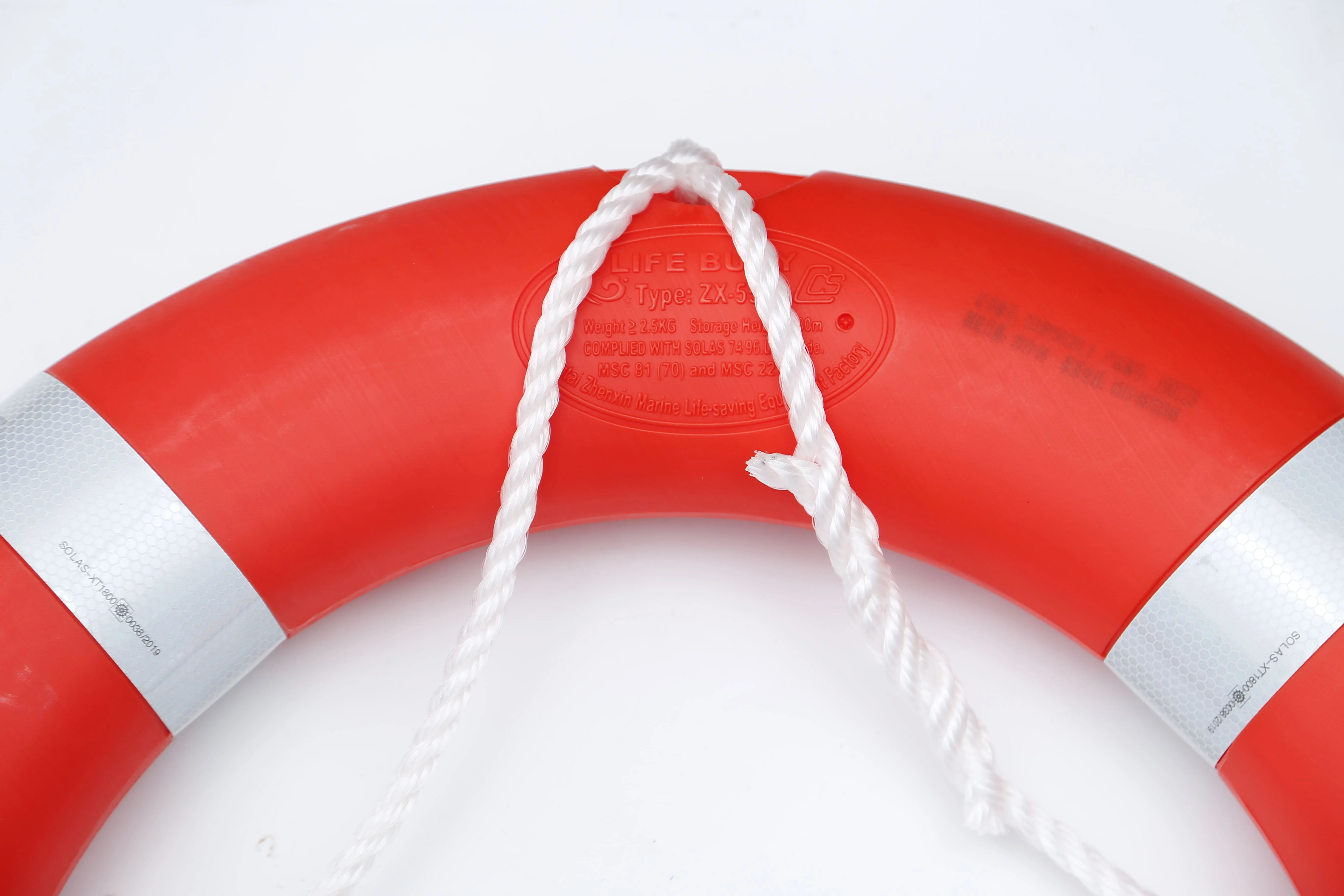 Niufurui In stock Polyethylene polyurethane foam 2.5kg 4.3kg floating marine life saving ring buoy ring