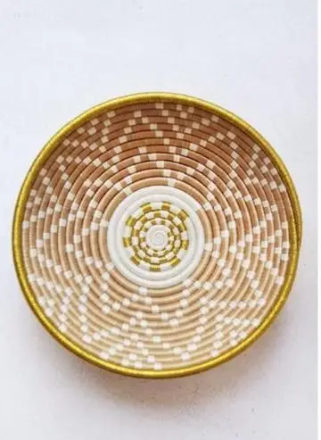 Woven Cotton Wall Hanging Decor Bowls Set Wall Hanging Ornaments Home Decoration Living Room OEM Customized Wholesale Handmade