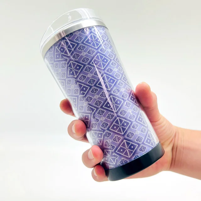 Высококачественный стакан для вина и кофе из нержавеющей стали 370 мл/крутой дизайн японской традиционной культуры «hakaori»