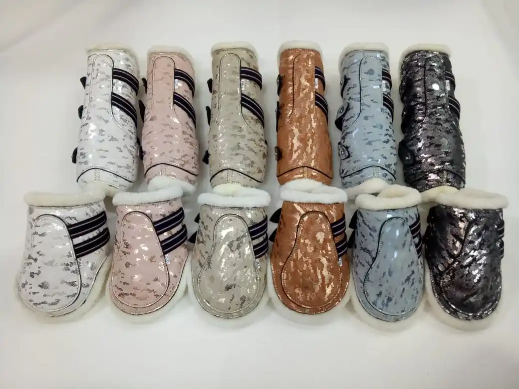 Лошадиные ботинки из синтетической кожи мягкие с подкладкой все OEM доступные красные черные