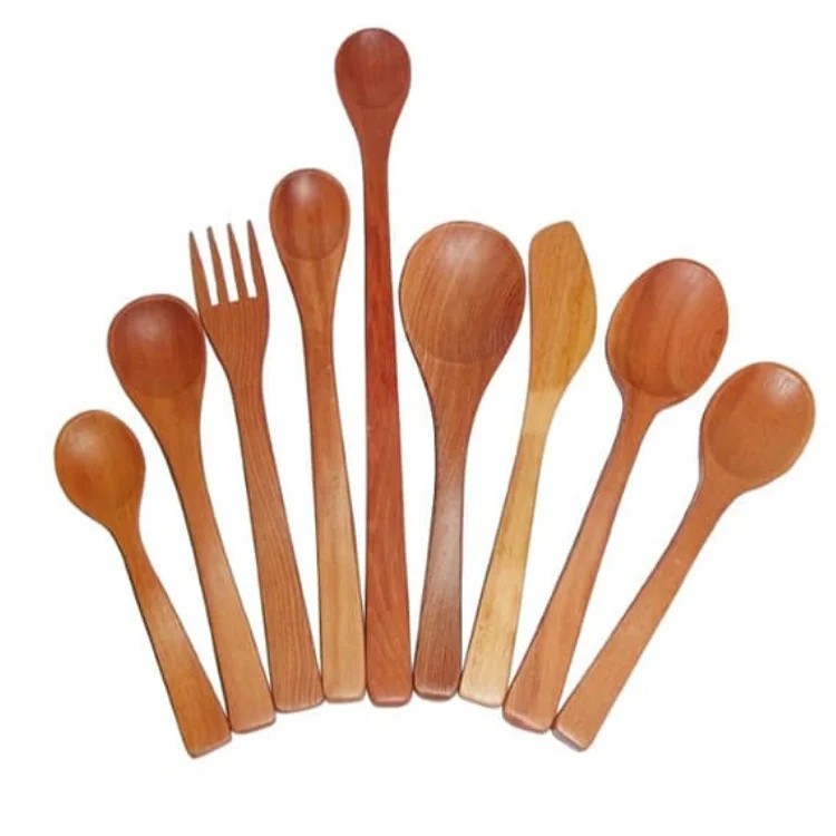 VietFOA Wooden Spoon Kitchen Accessories Cooking Tools Kitchen Utensils Kitchenware