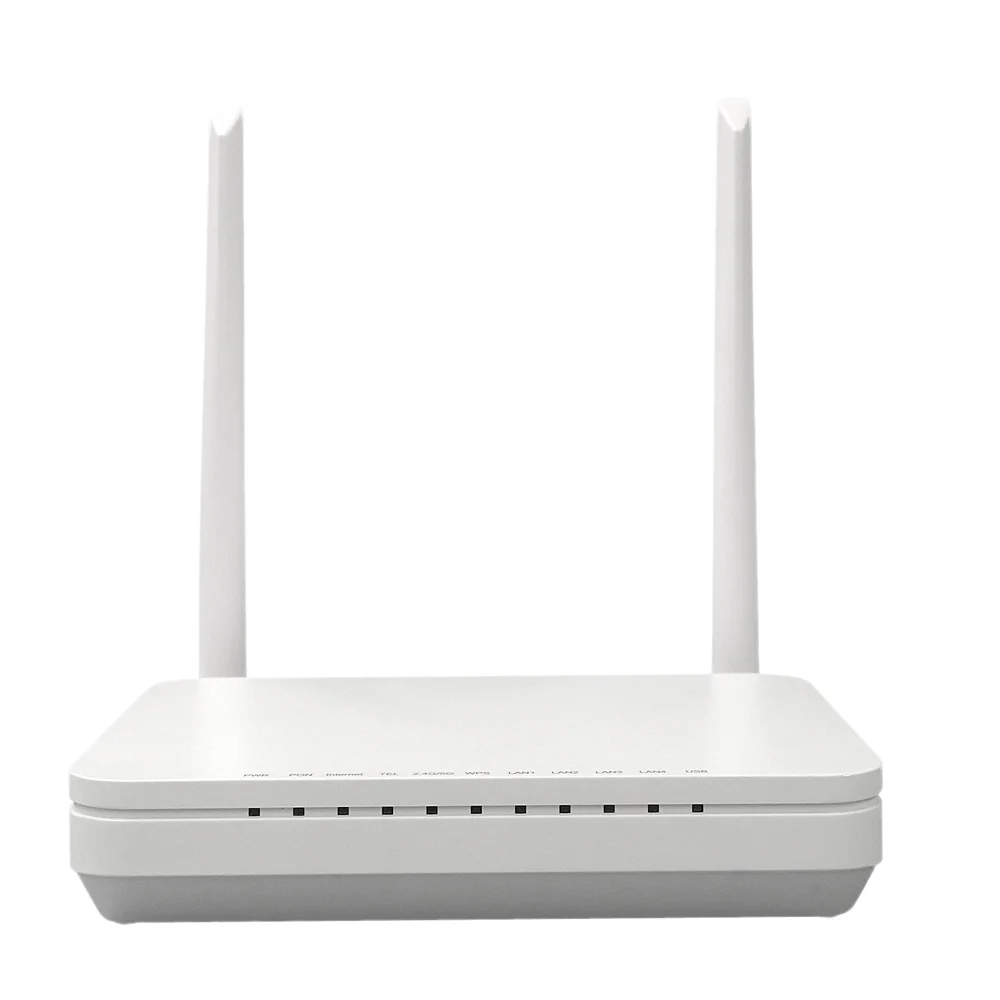 High Performance Home Use Ftth Long Range Dual Band 2.4Ghz & 5.8Ghz Wifi6 ONU Gpon 5g Xpon Catv Modem