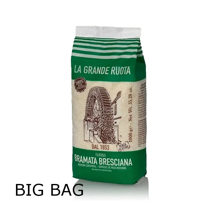 100% made in Italy Corn flour white for polenta  1bags/1 ton polenta ready in 40 minutes kosher glutenfree