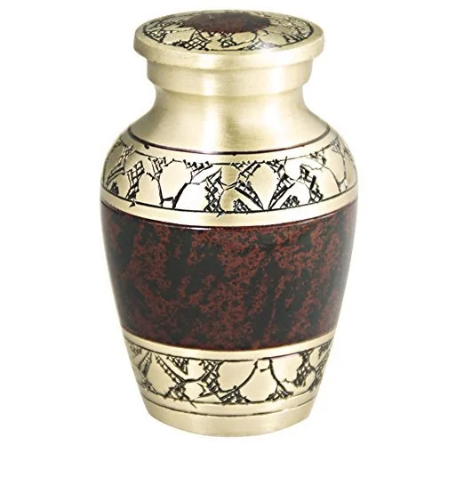 3 Eagles Wholesale Handmade Keepsake Ashes Urns For Human Custom Ceramic Drop Shape Adult Cremation Urn
