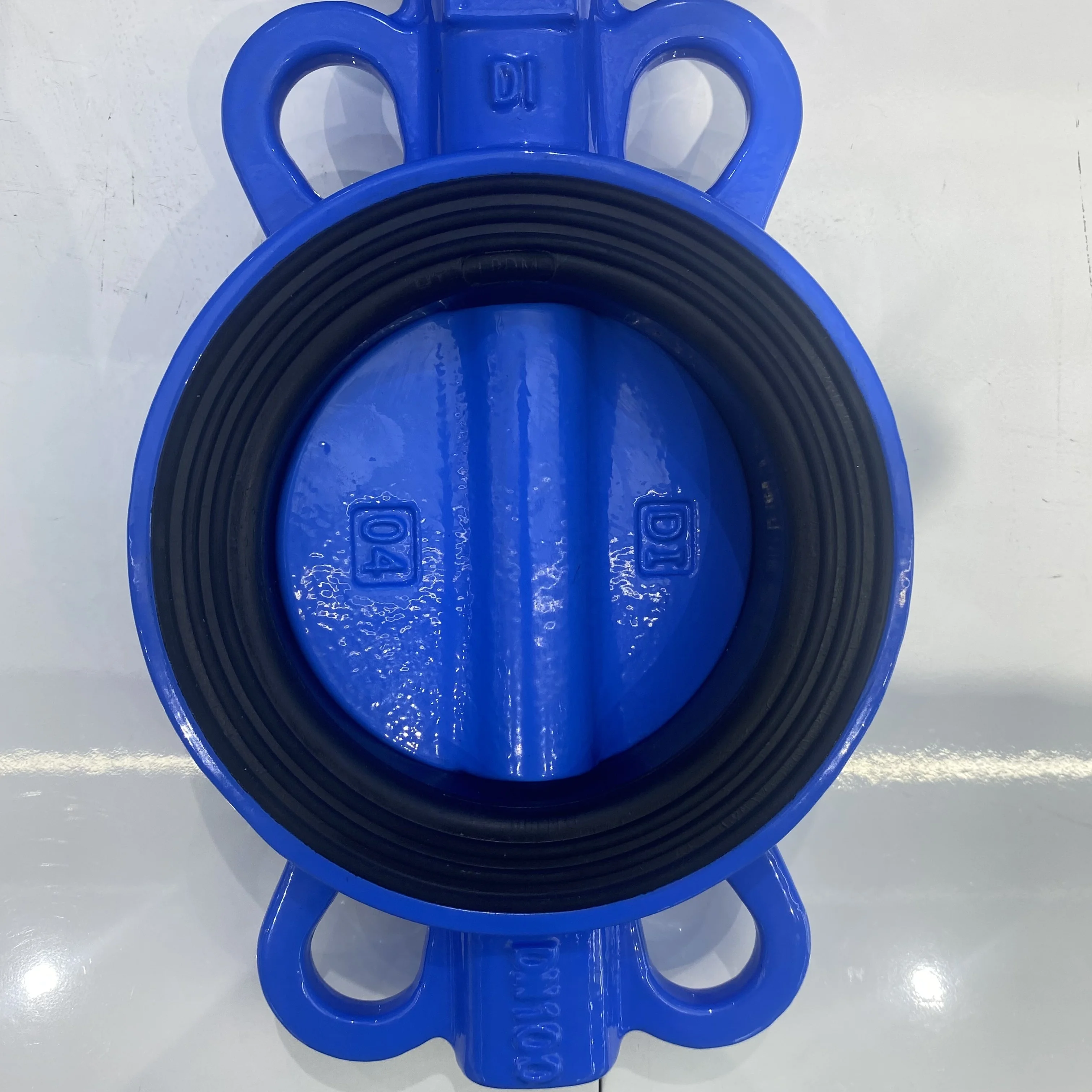 DN900 Ductile iron Electric Wormgear Double Flanged Butterfly Valve From Tianjin Veyron DN1600