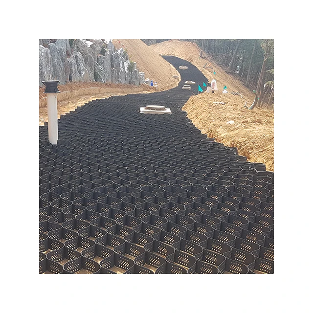 (GEOCELL KOREA) - GKS3020 geotextile HDPE stiffener used for ground reinforcement ultrasonic fusing several strips KOTRA