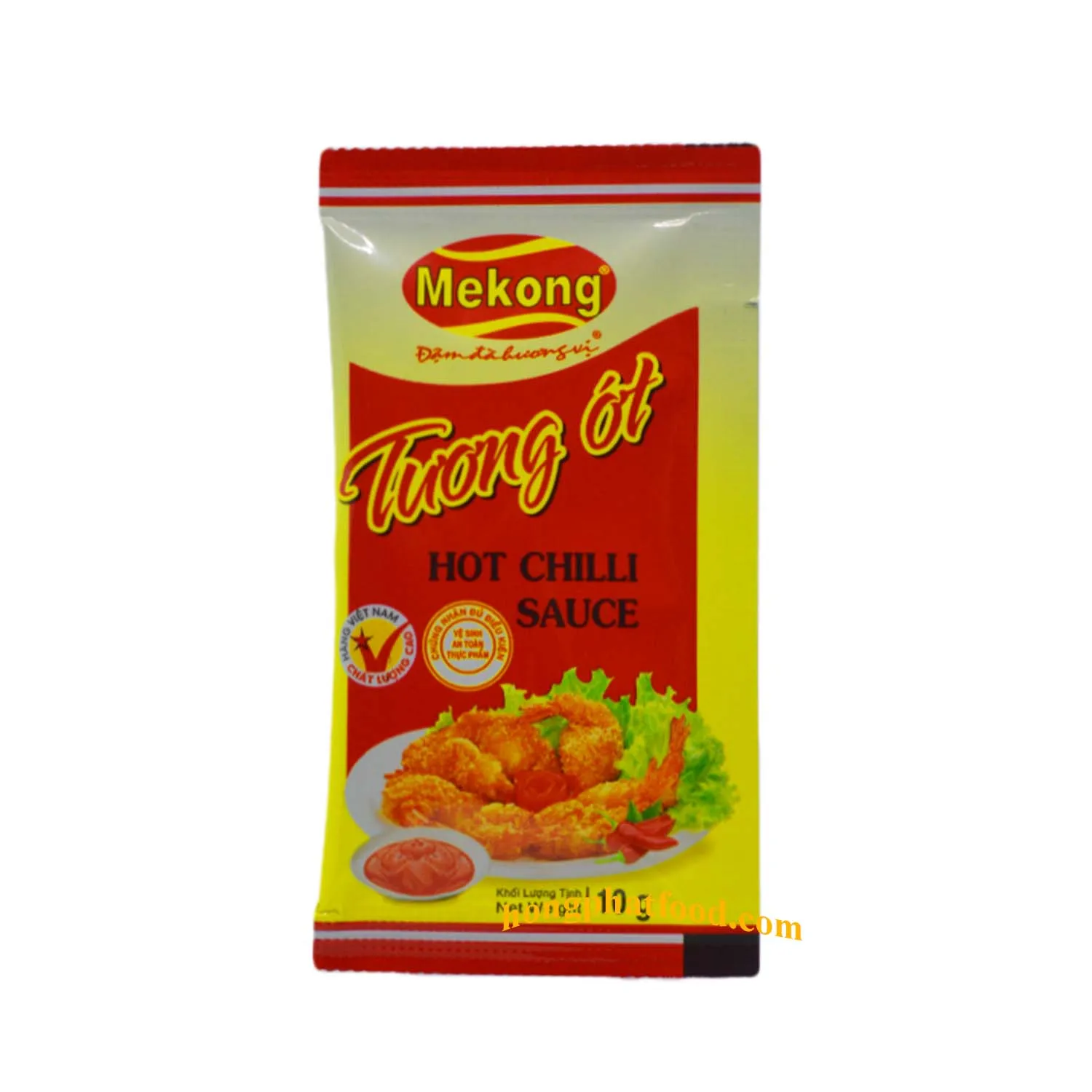 Seasonings & Condiments - Convenient Mekong Chilli Sauce in Sachet 10g Fresh Spicy Garlic Chili Paste Natural spicy sauce price
