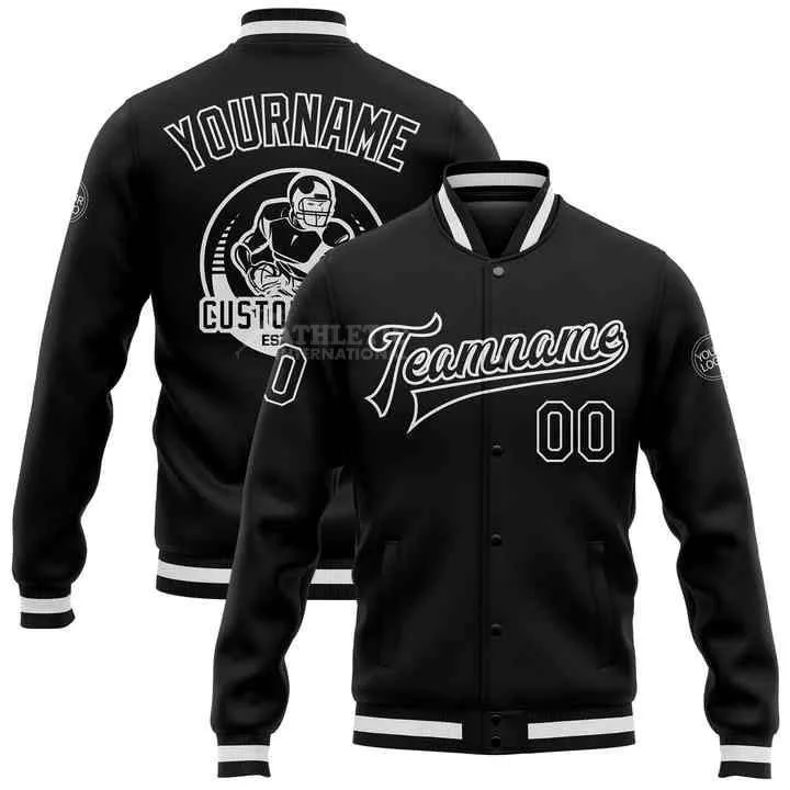 High-quality Wool Cotton & Long Sleeve Custom Design Varsity Jacket Wholesale Custom Logo Letter Team Name Baseball Jackets 2024
