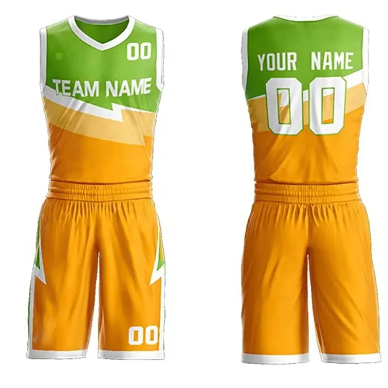 Best Quality Latest Design Custom Design Jersey Wholesale Basket Ball Uniform Factory Direct Price, Full Custom OEM Basket Ball