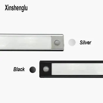 USB Charging Motion Sensor Cabinet Light A20 LED Intelligent Cabinet Light Adjustable Cabinet LED Light