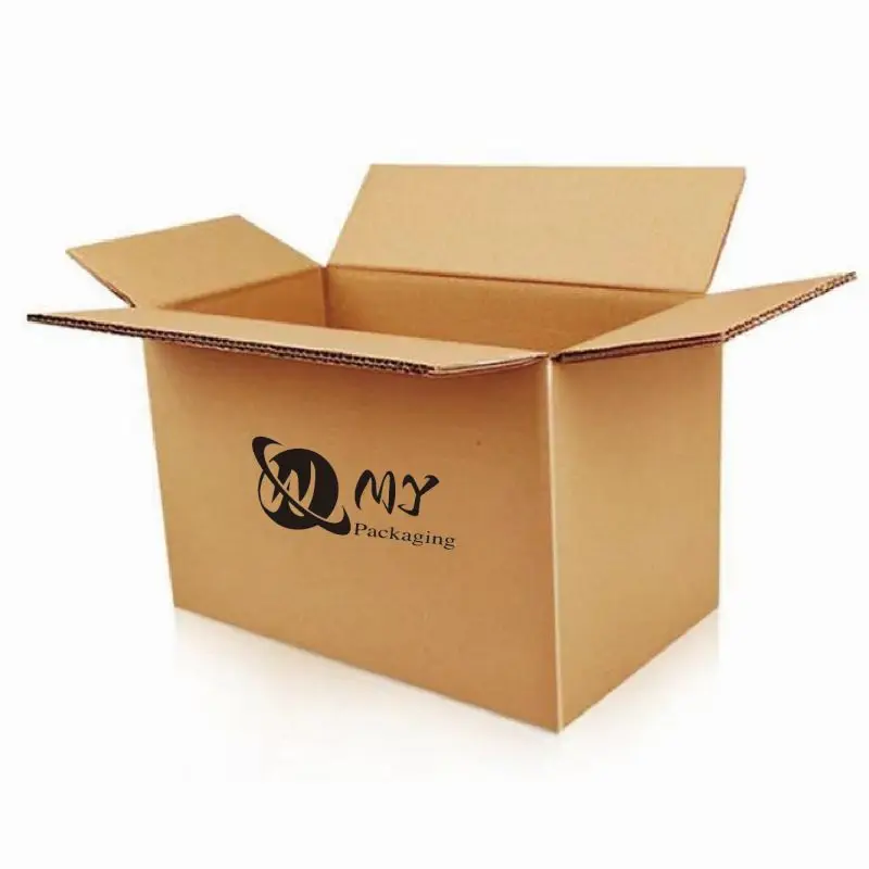 Custom Corrugated Kraft E-Flute 3 5mm A4 Paper Cardboard Delivery Carton Mail Boxes Shipping Maling Box Mailer Packaging Carton