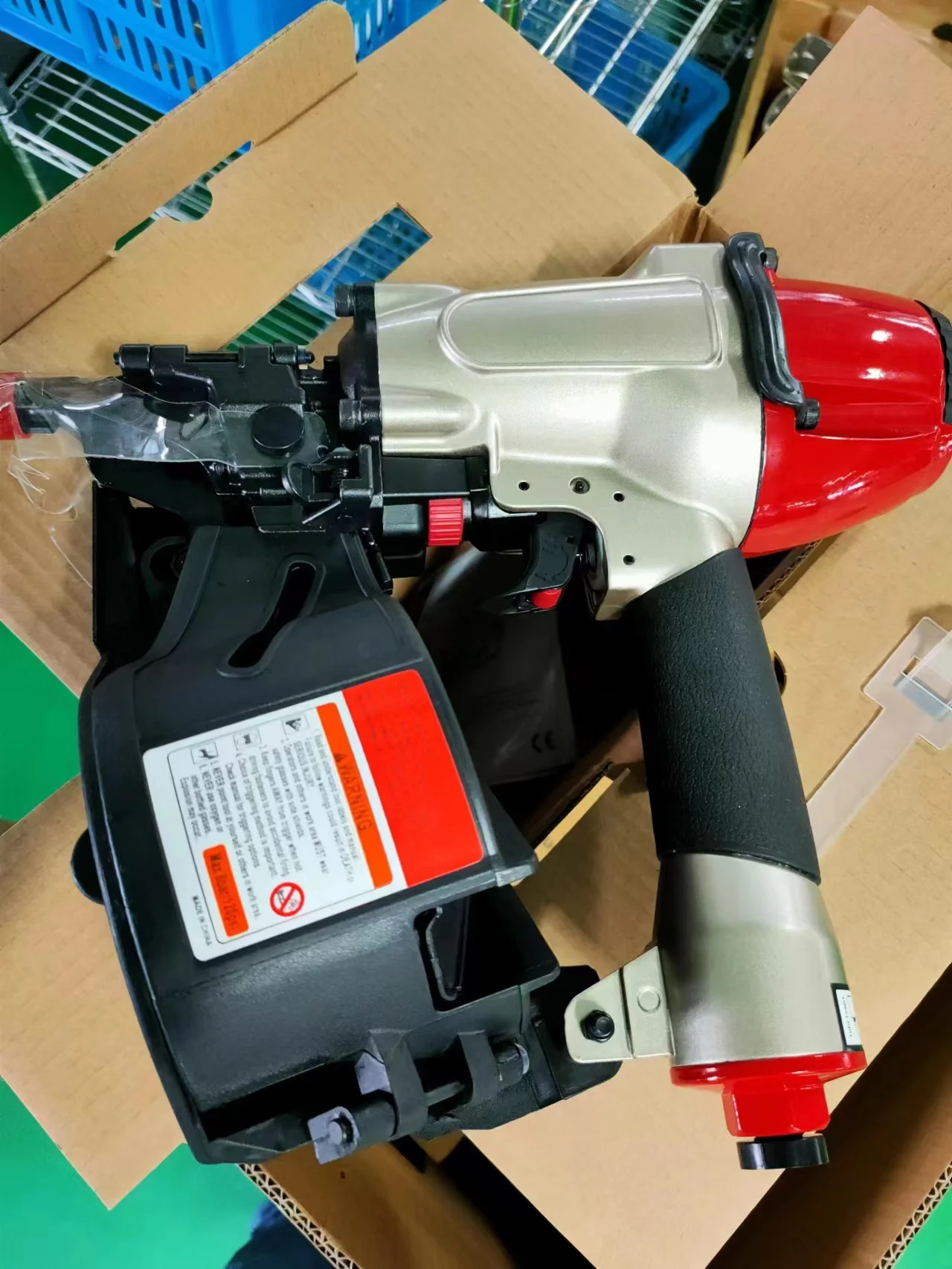 Pneumatic Gun CN55 CN70 CN80 CN90 CN100 Air Nail Gun For Pallet Coil Nails