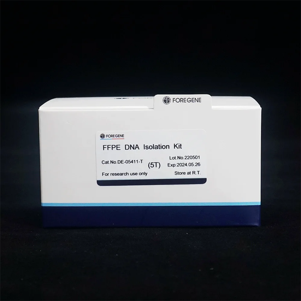 Free sample 5T FFPE DNA Isolation Kit lab reagent for medical and hospital lab use DNA Purification Kit