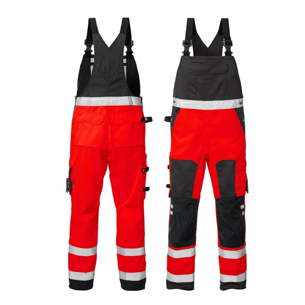 Safety Suit Coverall Working Uniform For Construction and Industry Factory Manufacturing Reflective Safety Coverall
