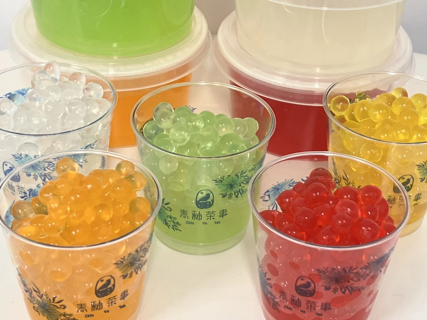 Tapioca Pearl Maker Popping Boba Wholesaler Passion Fruit Popping Boba